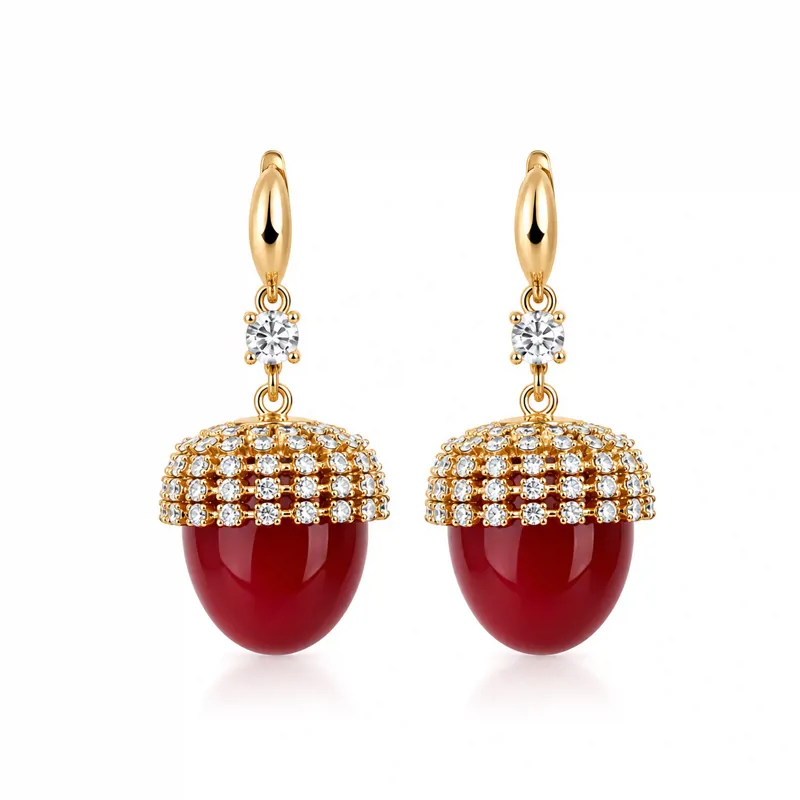 Acorn Drop Earrings