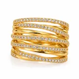 Layered Elegant Ring view 1