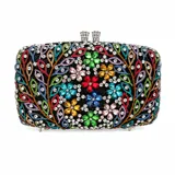 Colourful Crystal Clutch view 4