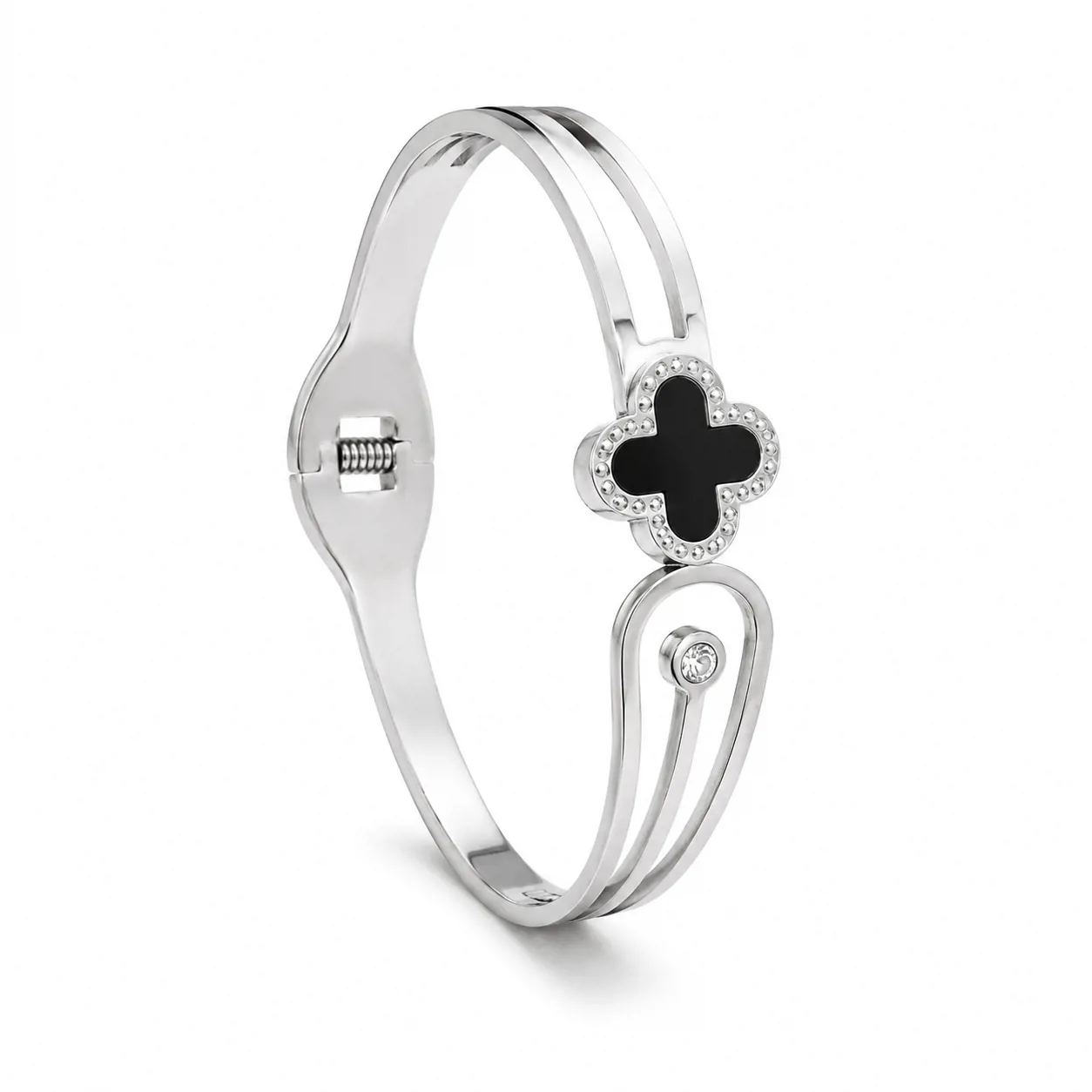 Single Petal Line Bangle