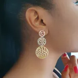 Cascade Drop Earrings view 2