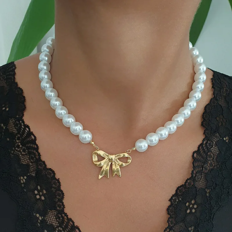 Pearl Gold Necklace