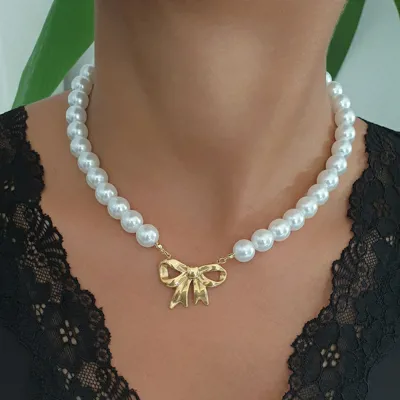 Pearl Gold Necklace