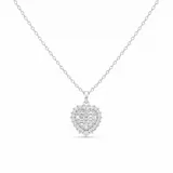 Silver Heart Necklace view 3