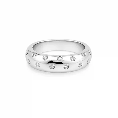 Stone Band Ring