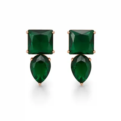 Stone Drape Earrings