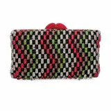 Multi Colour Crystal Clutch view 3