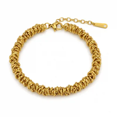 Gold Circle Bracelet