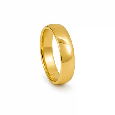 Wide Plain Ring Band
