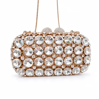 Dazzling Crystal Clutch