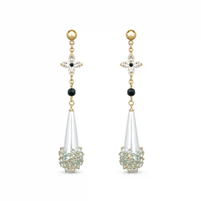 Raven Flower Earrings