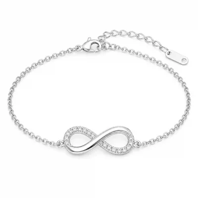 Silver Infinity Bracelet