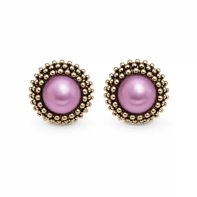 Stone Berry Earrings