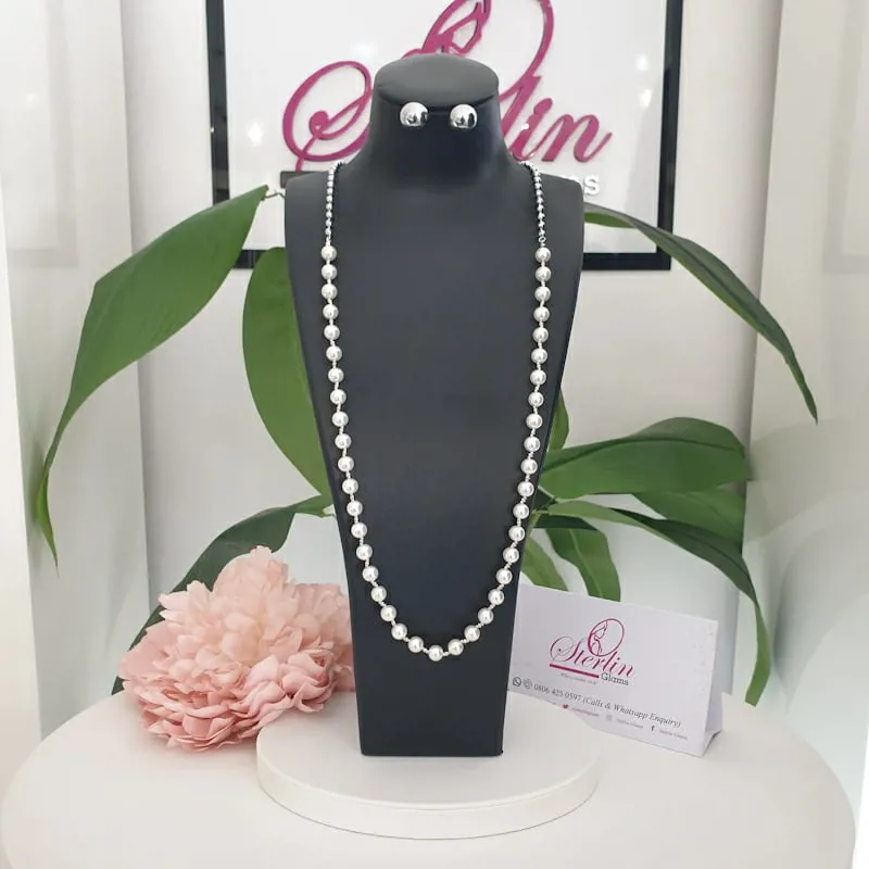 Pearl Ball Necklace