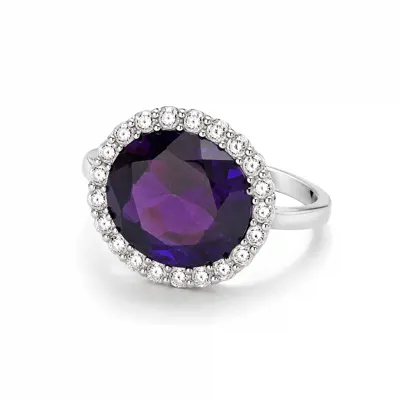 Empress Purple Stone Ring