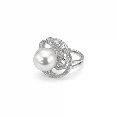 Grey Layered Stone Pearl