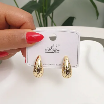 Elegant Stone Earring