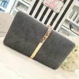 Lux Velvet Clutch view 6