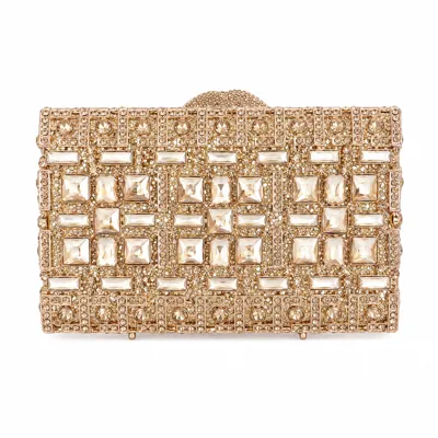 Glass Crystal Clutch