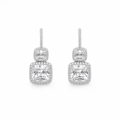 Square Drop Earring