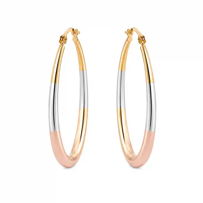 Rosegold Multi Earring
