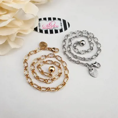 Oval Link Anklet