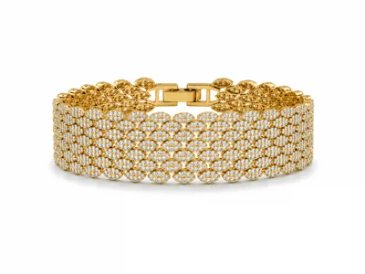 Wide Wrist Bracelet
