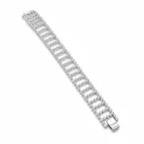 Silver Rail Bracelet view 1