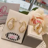 Enamel Earring and Ring Set view 1