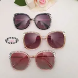 Crystal Frame Sunglasses view 5