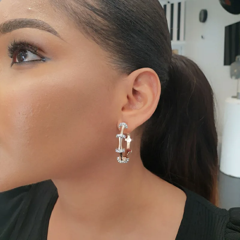 Stone Crest Earrings