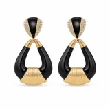 Onyx Earrings view 2