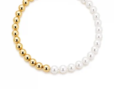 2Tone Pearl Necklace