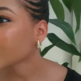 Elegant Stone Earring view 2