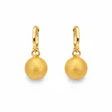 Gold Ball Stud view 4