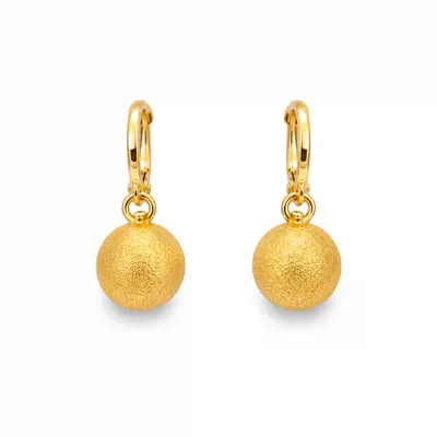 Gold Ball Stud
