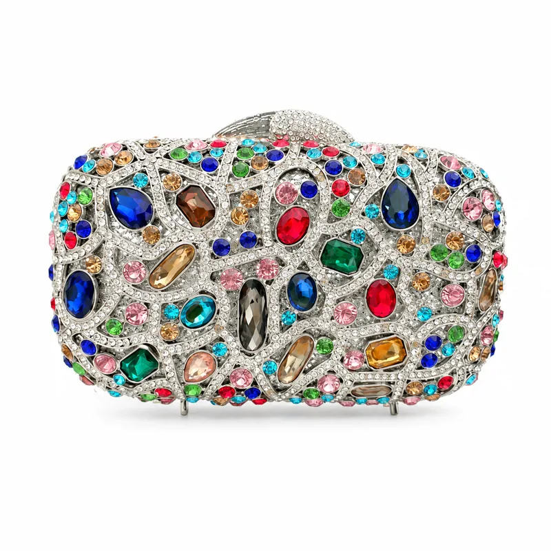 Bold Crystal Clutch