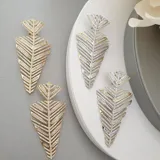 Prong Leaf Earrings view 1
