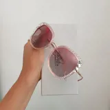 Crystal Frame Sunglasses view 9