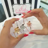 Single Flower Bracelet view 1