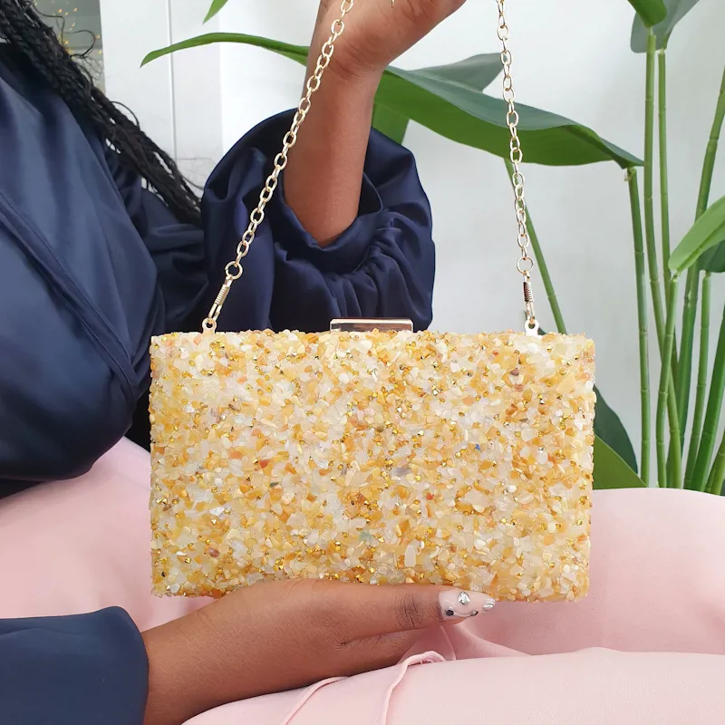 Multi Beads Clutch