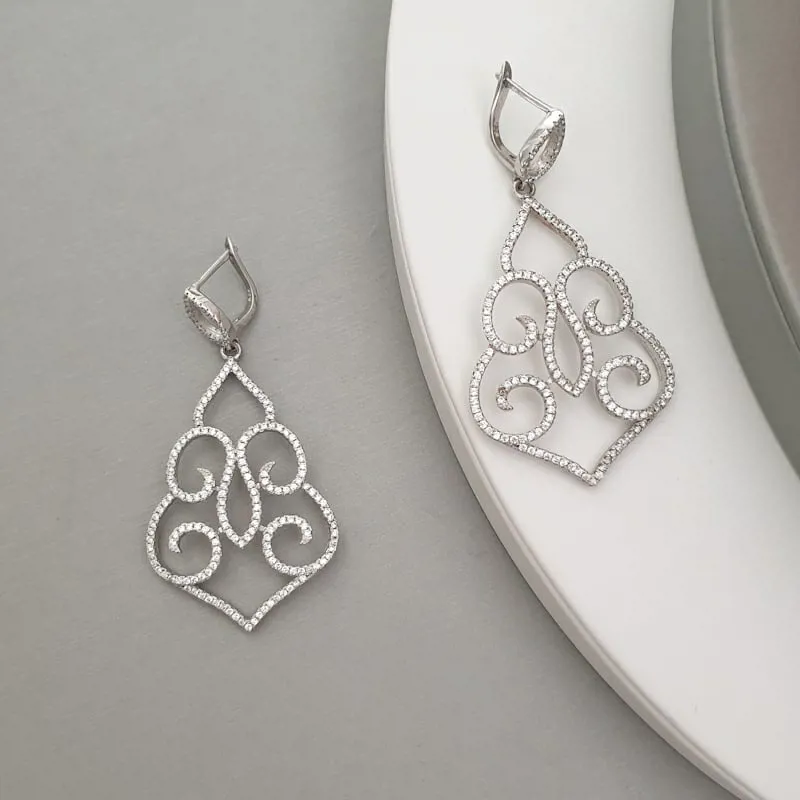 Silver Layla Earrings
