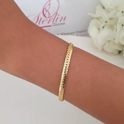 Rim Gold Bracelet