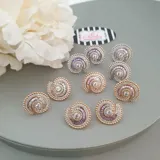 Elegant Flat Earrings view 1