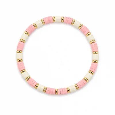 Elasticated Disc Bracelet