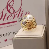 Victorian Pearl Ring view 3