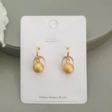 Gold Ball Stud view 1