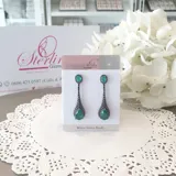 Stone Drop Earrings view 3