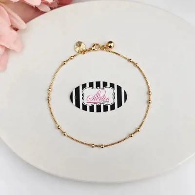 Circle Charm Anklet