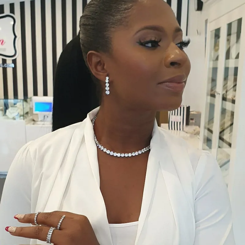 2Piece All Stone Set